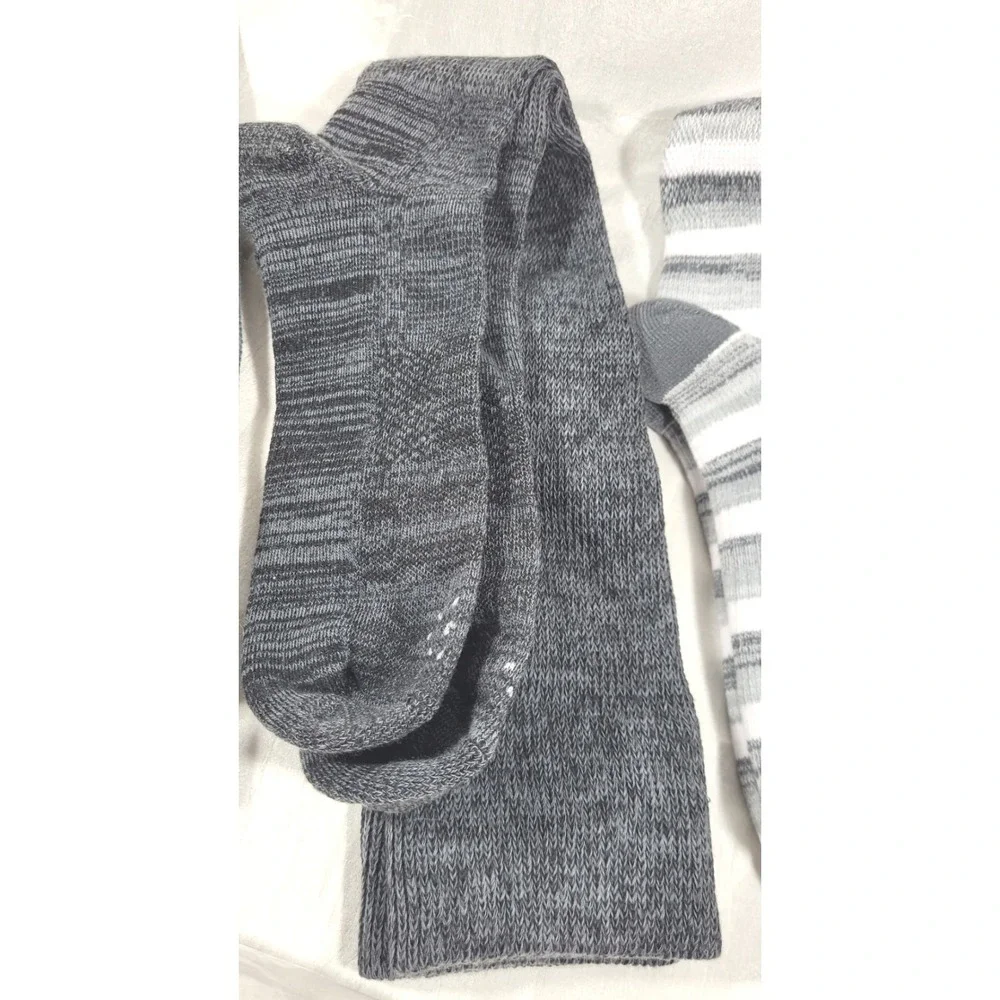Tommie Copper 4pk Ultra & Infra WOTC Compression Socks - Gray Neutrals - XL